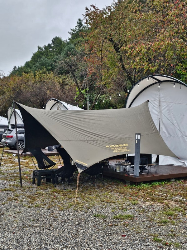 춘천 내안에 쉼 캠핑파크 (2025.10.6~ 2025.10.8)