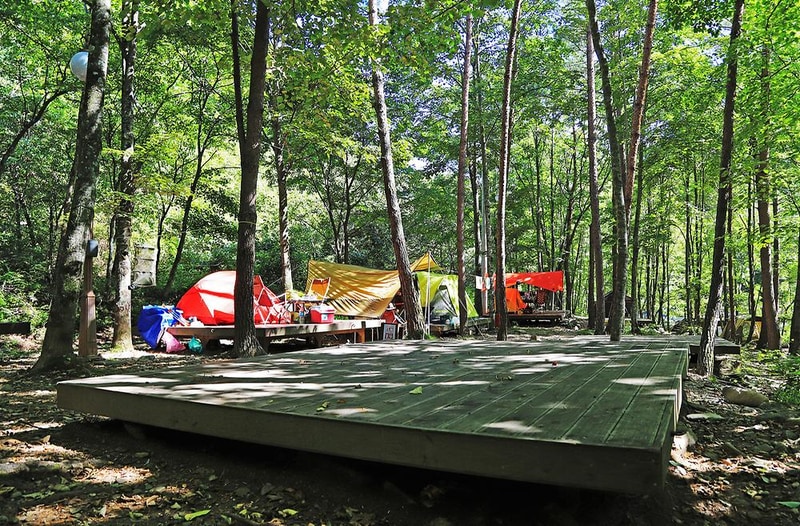 국립삼봉자연휴양림 야영장 시설 사진 1