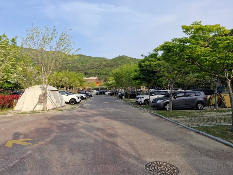 한려해상국립공원, 거제 학동자동차야영장, 명당