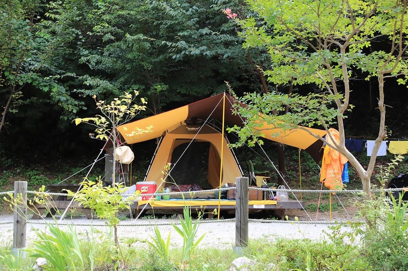 국립검봉산자연휴양림야영장 시설 사진 5