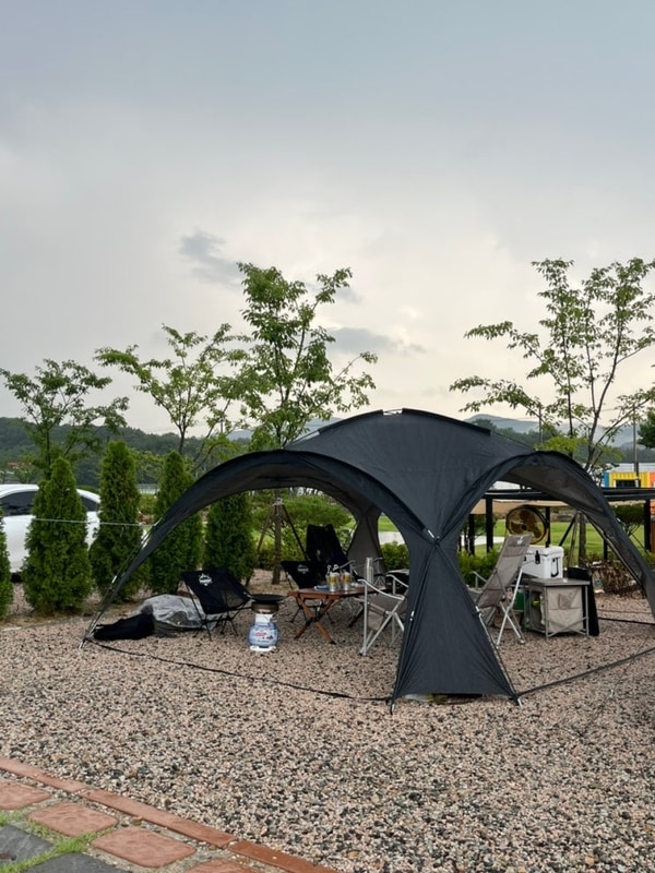 폭우에 폭염에 둘 중 하나만 해라 진짜... 의성 단밀 오토캠핑장