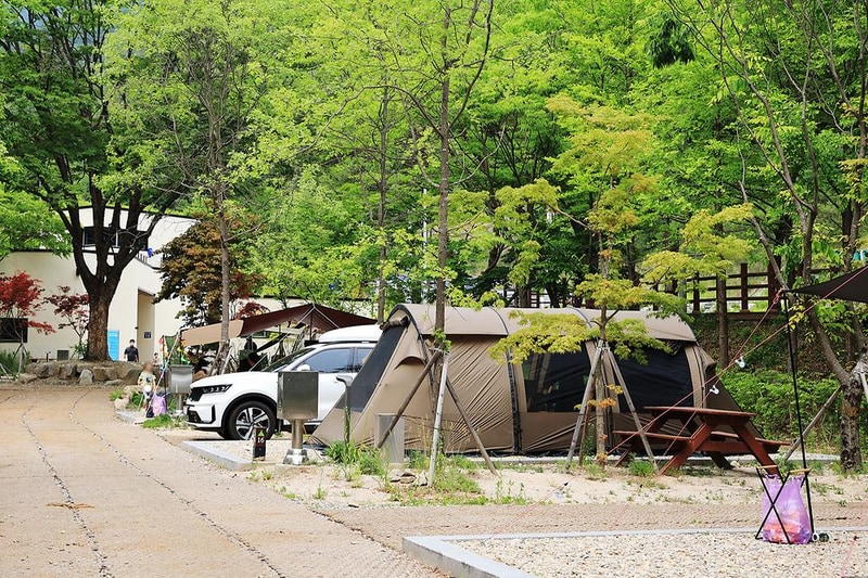 청평사 국민여가 캠핑장 시설 사진 1