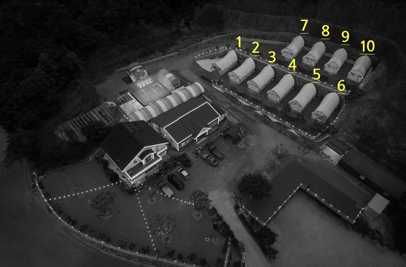 청솔글램핑장 배치도 1