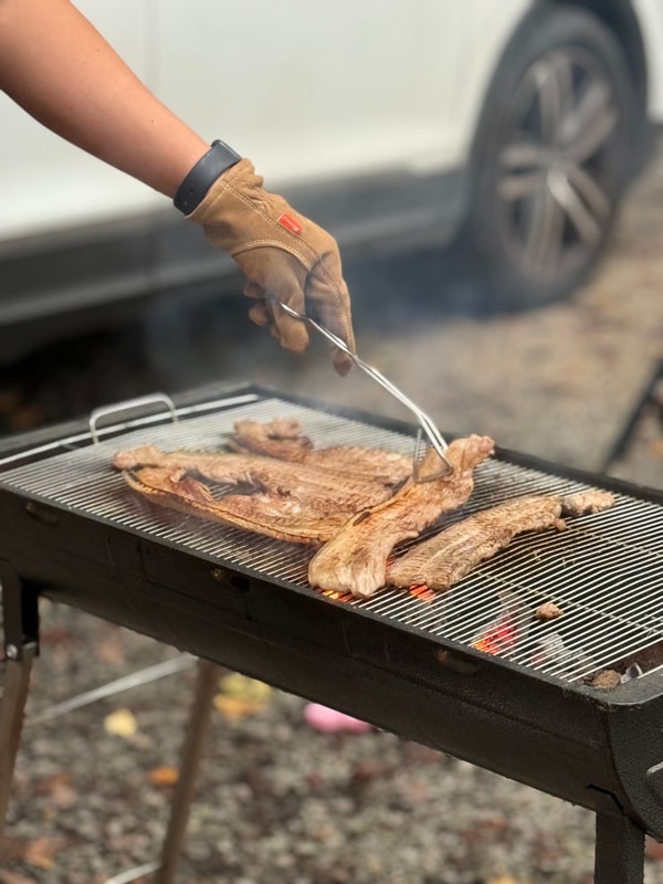 용인 마운틴캠핑장 E존 후기 - 할로윈도 혼자할 수 있는 거였어