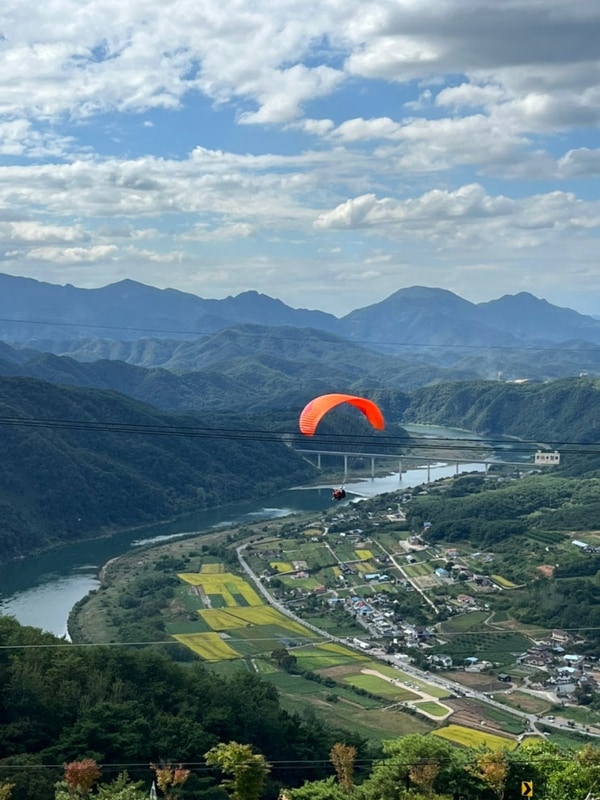 #7 패러글라이딩 뷰를 볼수있는 단양 패러캠핑장