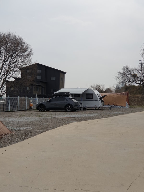 강화도 카라반진입 좋은 마니또오토캠핑장