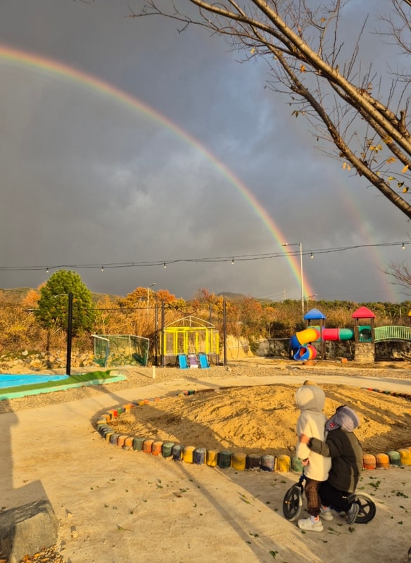 온 캠린이의 2번째 캠핑 2박3일 경주 강동 '경안글로브' A3사이트