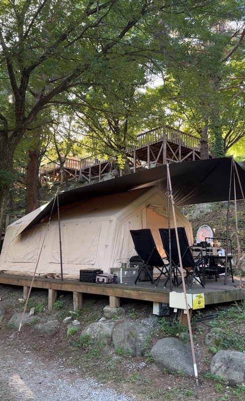 [강릉 캠핑장] 대관령 솔내음 캠핑장 / 오토캠핑장