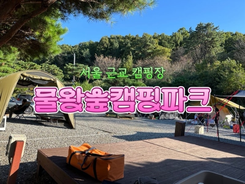 가능한 경기도 캠핑 [시흥물왕숲캠핑파크] | 캠핑음식 먹부림.zip