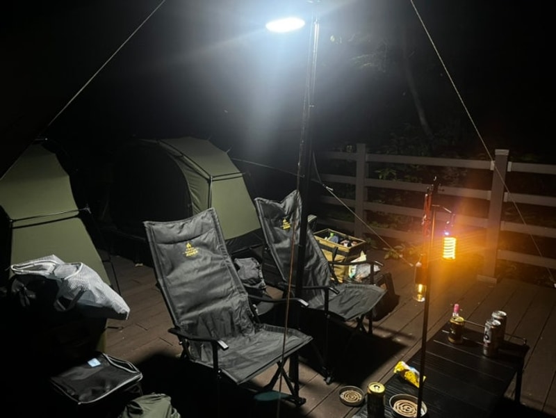 김해 신어산자연숲캠핑장_꽃1 (퇴근박 후기)