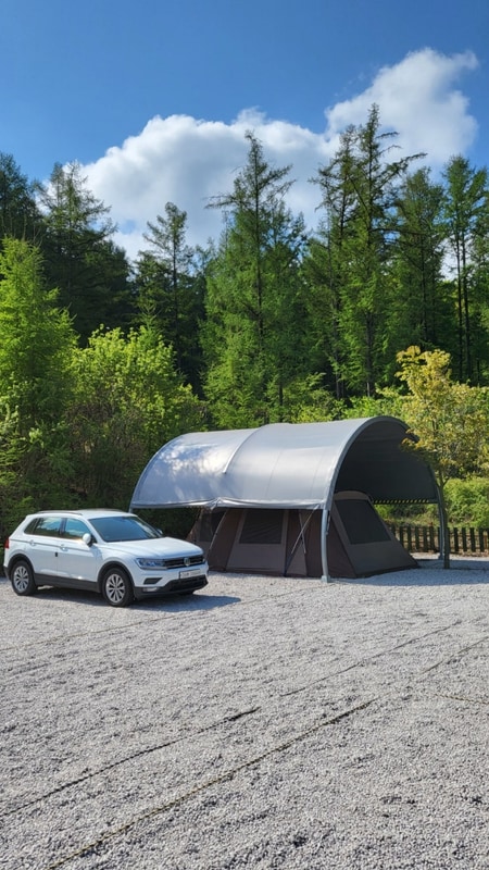 6월, 포천 아롱별 캠핑장 풍경 새소리