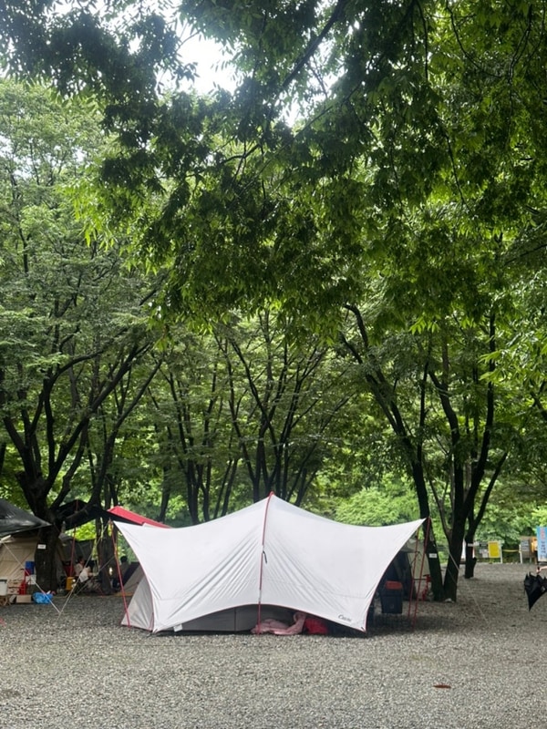 [가평] 중바위 캠핑장: 계곡 범랑으로 새벽3시 철수..비올땐...