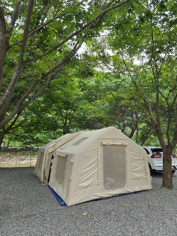 캠핑8) 가평 청정캠핑장 여름계곡 물놀이