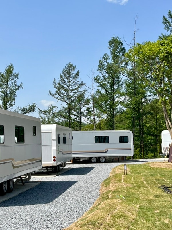 구미 송백 농원 카라반