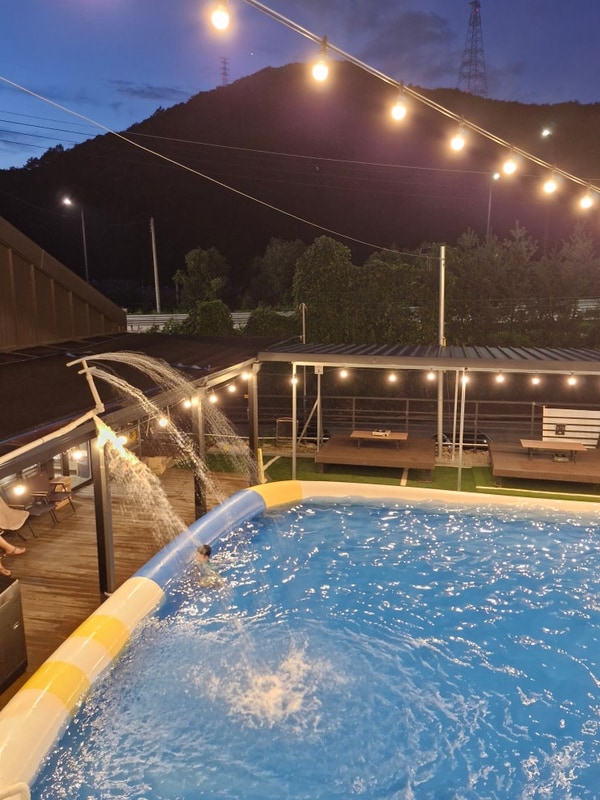 동두천 당일치기 글램핑 캠프닉 달빛그릴캠핑에서 하루종일...