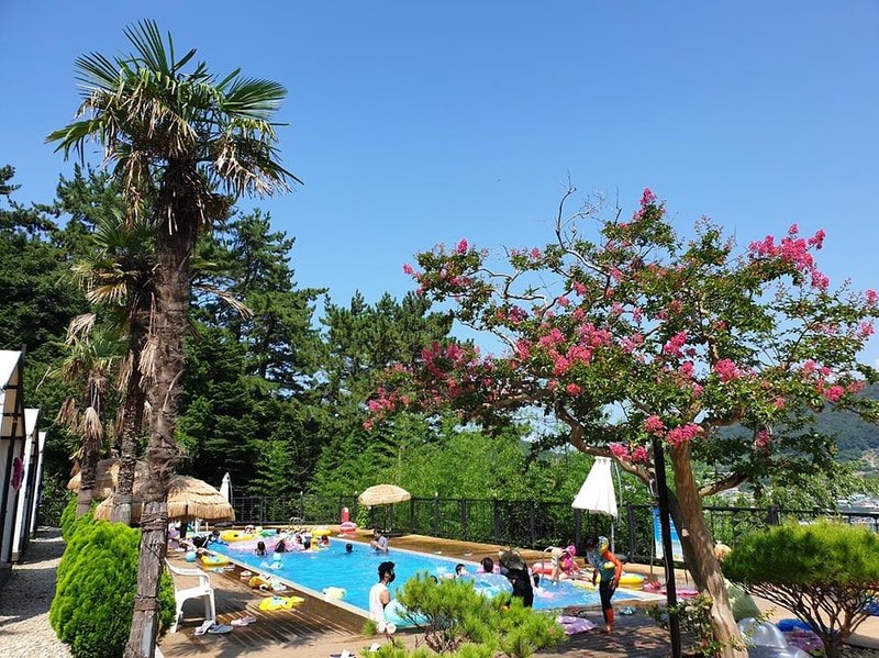 통영 편백숲길관광농원 캠핑장 시설 사진 16