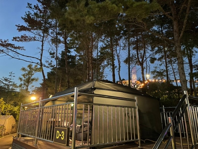 광양캠핑장 구봉산숲속야영장