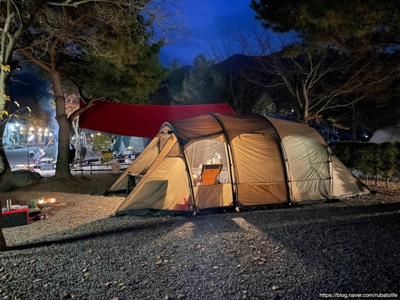 [캠핑 후기] 가평 솔바람 캠핑장 : 예약 쉽고, 두루 무난...