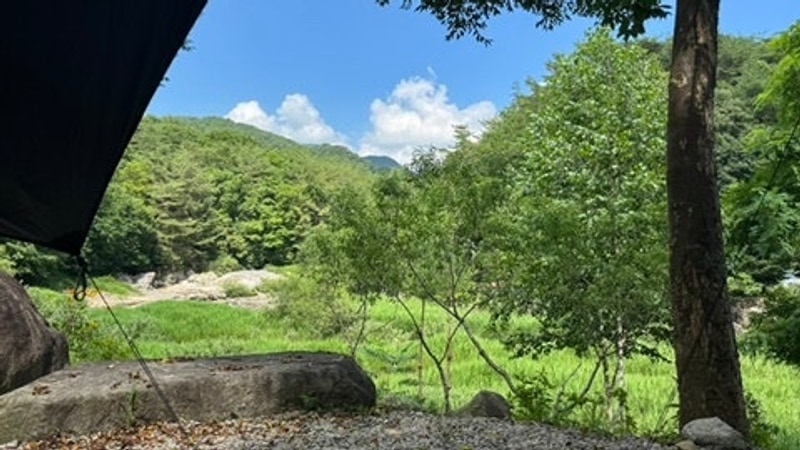 캠린일기 개암벌용소관광농원 캠핑장 A3