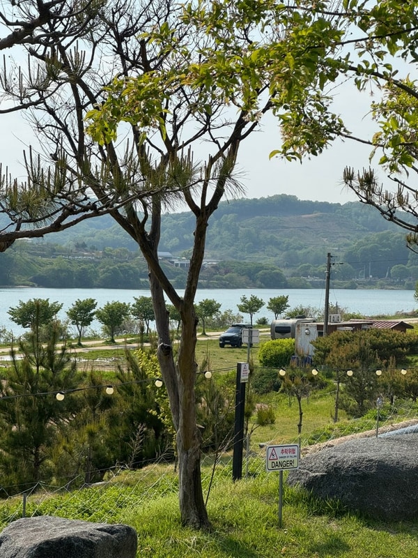 [하비비캠핑장] 충주 남한강 뷰 맛집 (명당 9번 사이트...