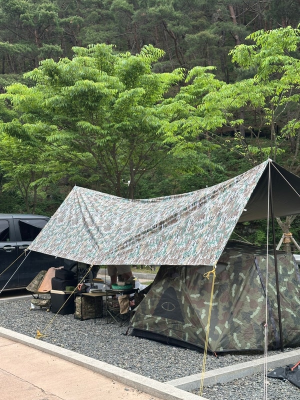 대구 캠핑장, 도동 용암산성오토캠핑장 금요일 퇴근캠핑