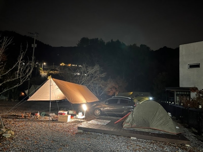 양평 서후리캠핑장 후기 | 소곱창·가리비찜·군밤까지 완벽한...