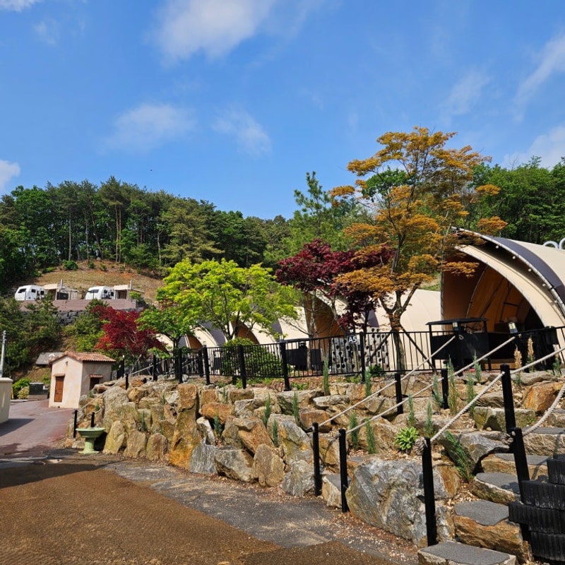 [포천] 단둘이서 글램핑 가고 싶을 때 추천 '스푼 글램핑 카라반'