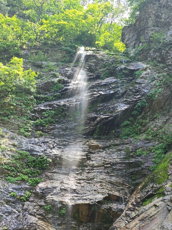 춘천 강촌 근교 폭포 구곡폭포... 구곡폭포국민여가캠핑장