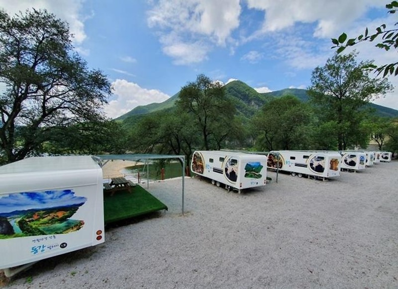 동강빌리지 야영장 대표 사진