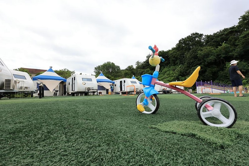 왕모래 카라반 캠핑장 시설 사진 4