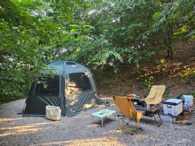 [캠핑]김포 여울지 숲속 캠핑장