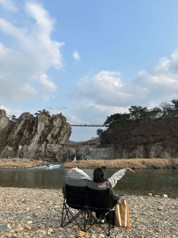 [충주 여행] 메밀마당&카페단월 (and 팔봉글램핑)