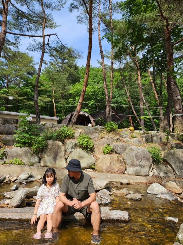 개별화장실이 있는 영월 산골캠핑장(feat. 라디오스타박물관)