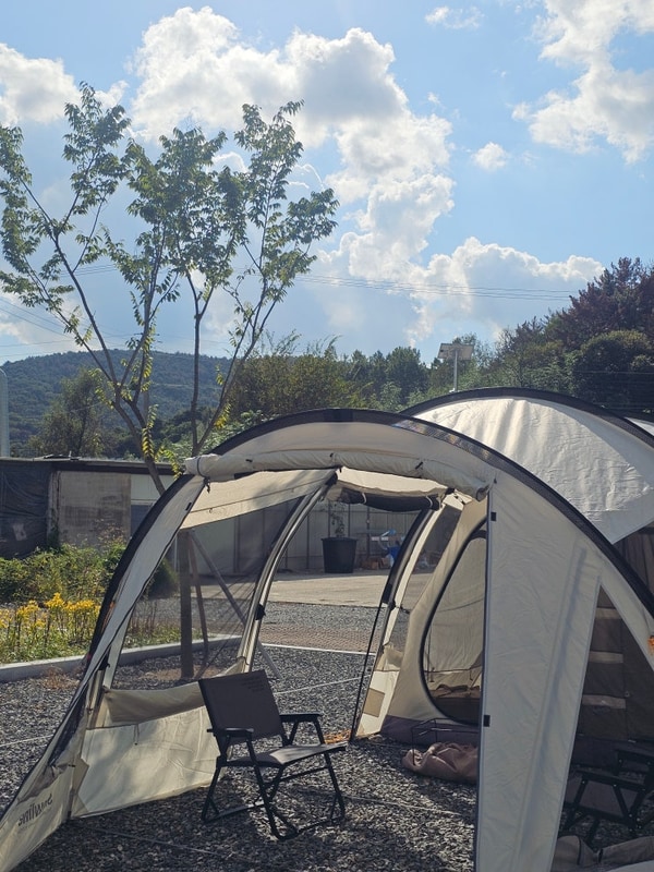 캠핑기록 10 | 밀양 오동캠핑장 (도농마주해플랫폼)