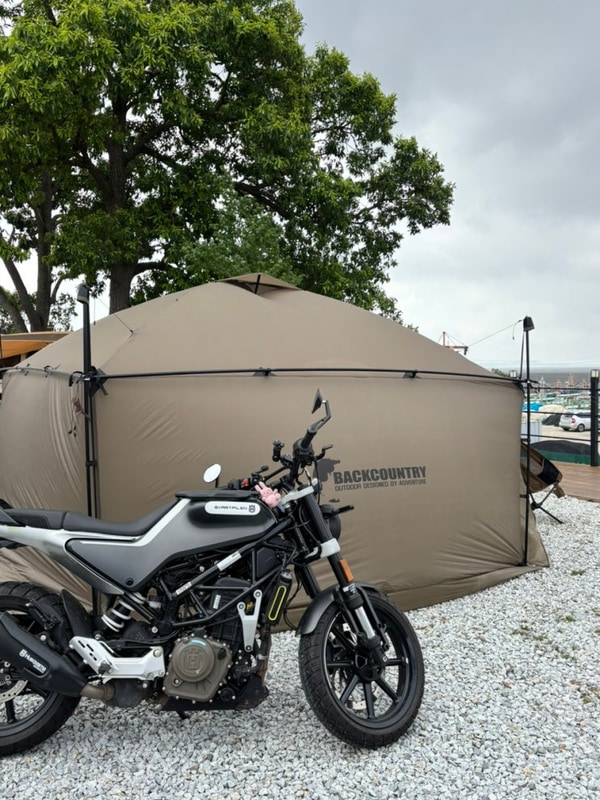 강화 바다노을캠핑장 | 첫 모토캠핑