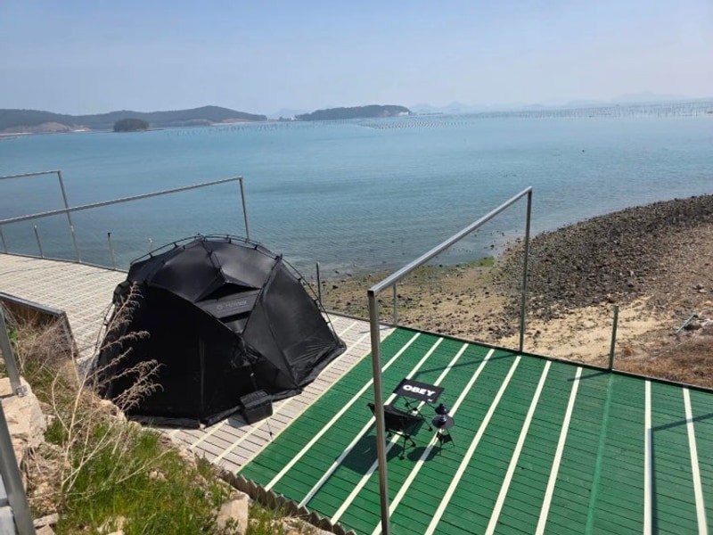 장흥 별빛밤바다 캠핑장 (25년 3월의 기록)