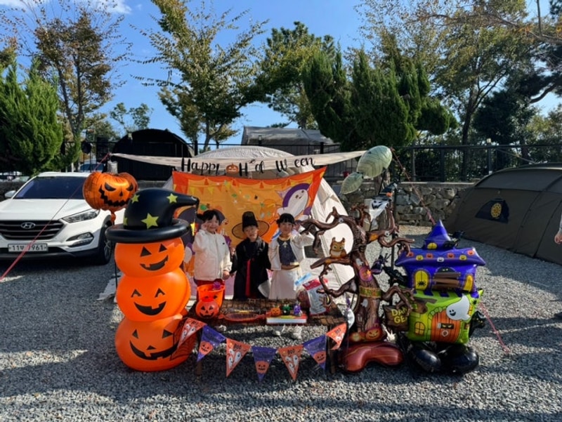 [거제/산달바다캠핑장] 10월 31일 ~ 11월 2일 2박 3일