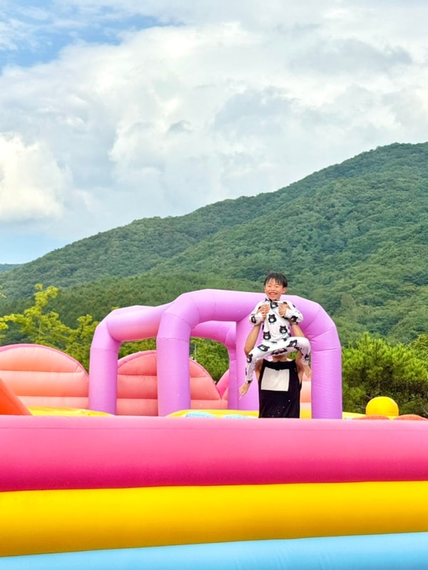 뷰 좋고 놀거리 많은 경주 물놀이장 캠핑장, 감산 470