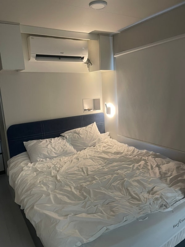 [시흥] 거북섬 웨이브파크 카라반 가든뷰 랜덤배정 숙소 후기