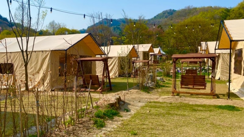 [캠핑] 서울 근교 원주 캠핑포에버 캠핑장/풀타프존