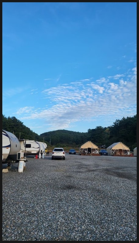 태안캠핑장 올레유 가을 풍경과 바베큐 즐기기 좋은 하루 후기