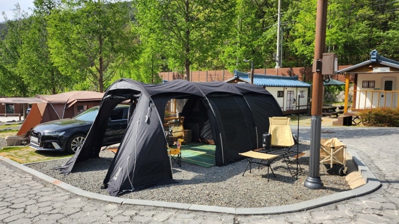 [캠핑일기] 대구 수성구 진밭골 야영장 3박 4일