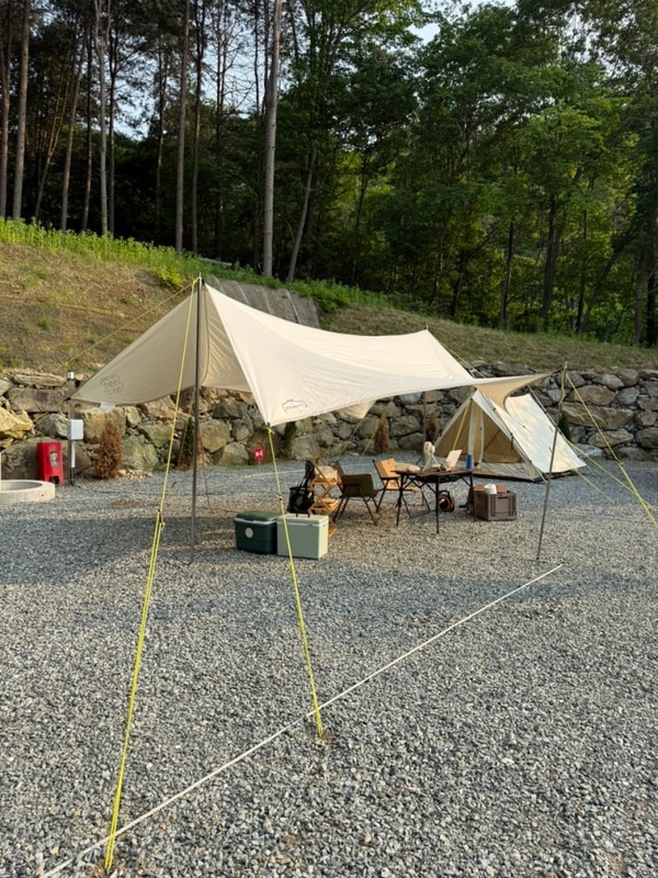 강원도 홍천 캠핑장️ 수타사힐링캠프(e-1) 찐후기!