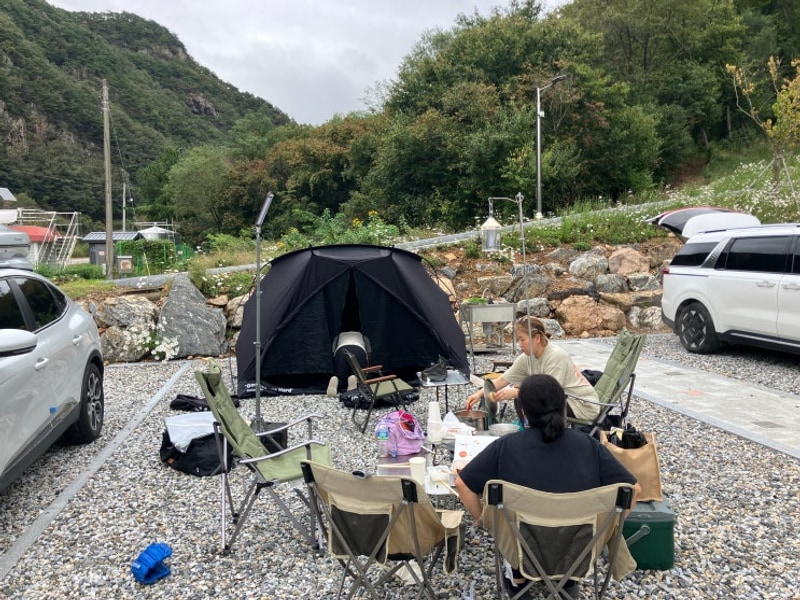 삼가농촌체험관 캠핑장 키즈 놀이방 있는 보은캠핑장