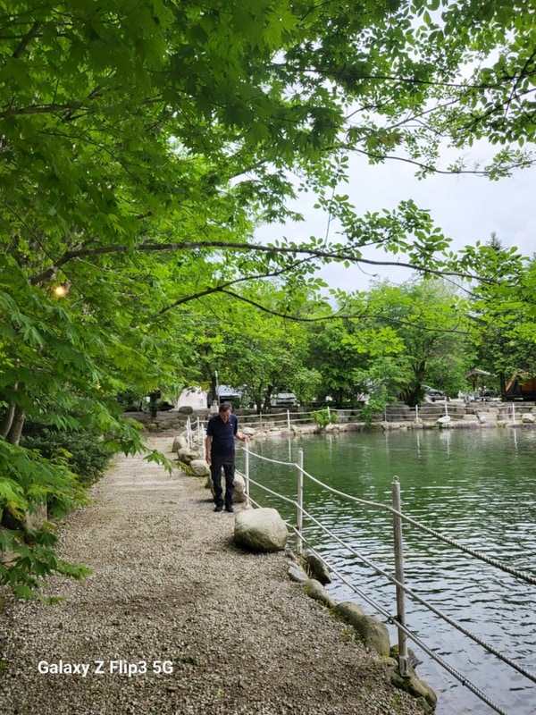 결혼기념일에  선택받은    포천  도마치캠핑장