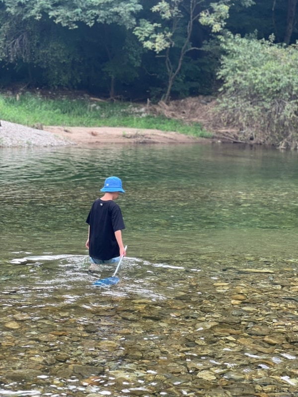 마지막 물놀이 :: 가평 우리들캠핑장