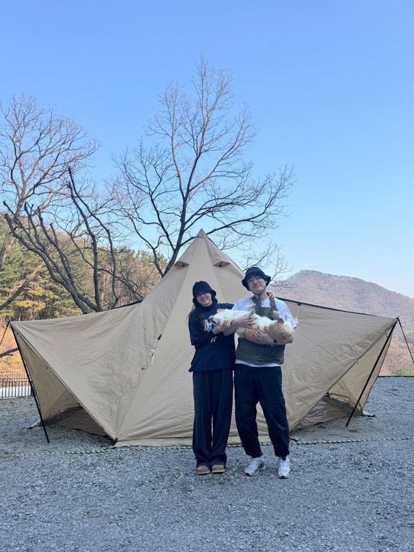 서울근교캠핑장 구릉지캠핑장 가온터 A3 사이트/ DOD...