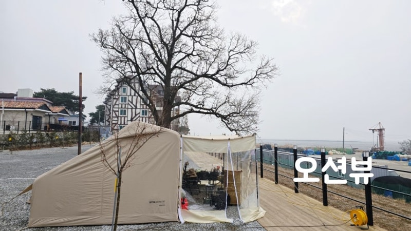 매운 돼지갈비, 수제 햄버거 | 강화오션뷰캠핑장(바다노을캠핑장)