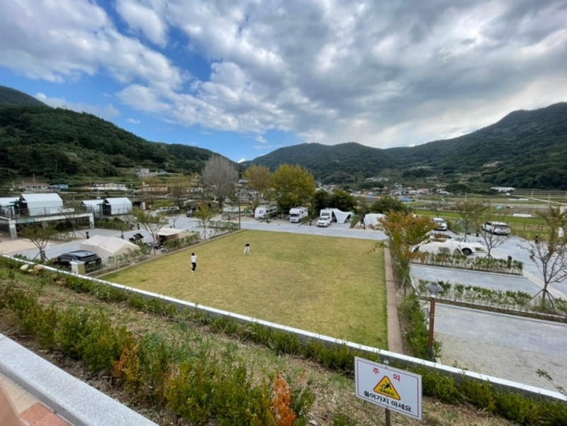 남해/ 한려해상국립공원 "덕신야영장" 완벽한 캠핑장 키즈카페...