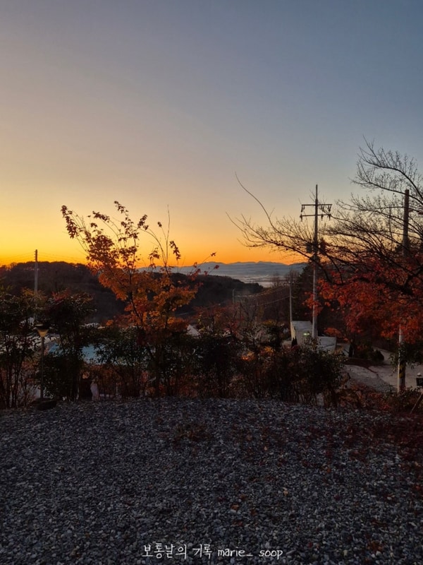 [느루캠핑장] 충남 부여 별이 쏟아지는 노을맛집 애견동반...